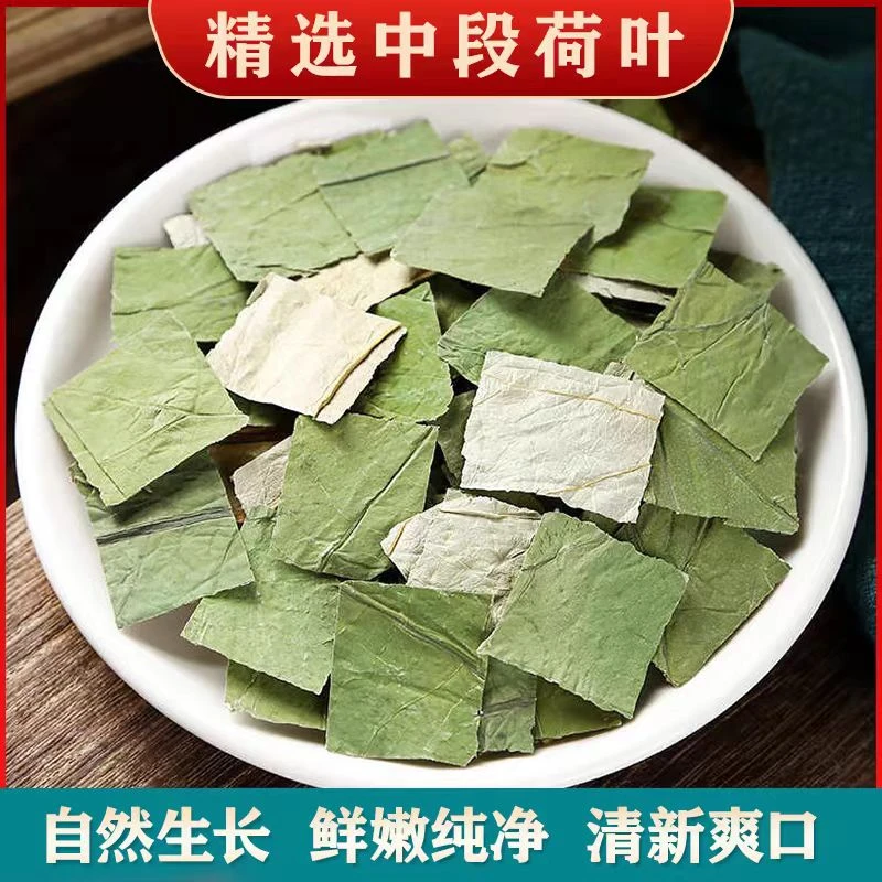 【荷叶片】新鲜无熏无硫干荷叶片精选中段可泡水煮茶