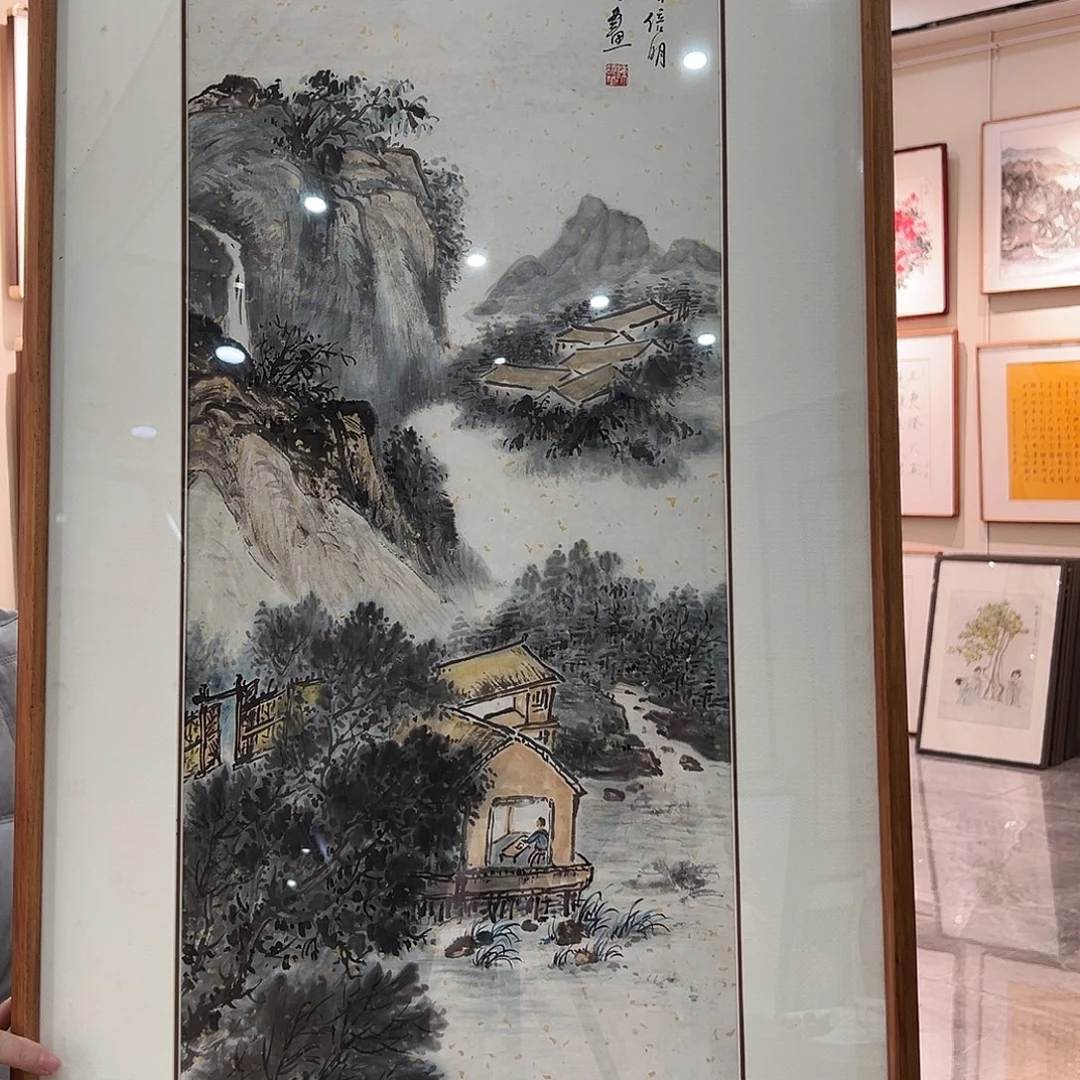 油画书画院书画作品