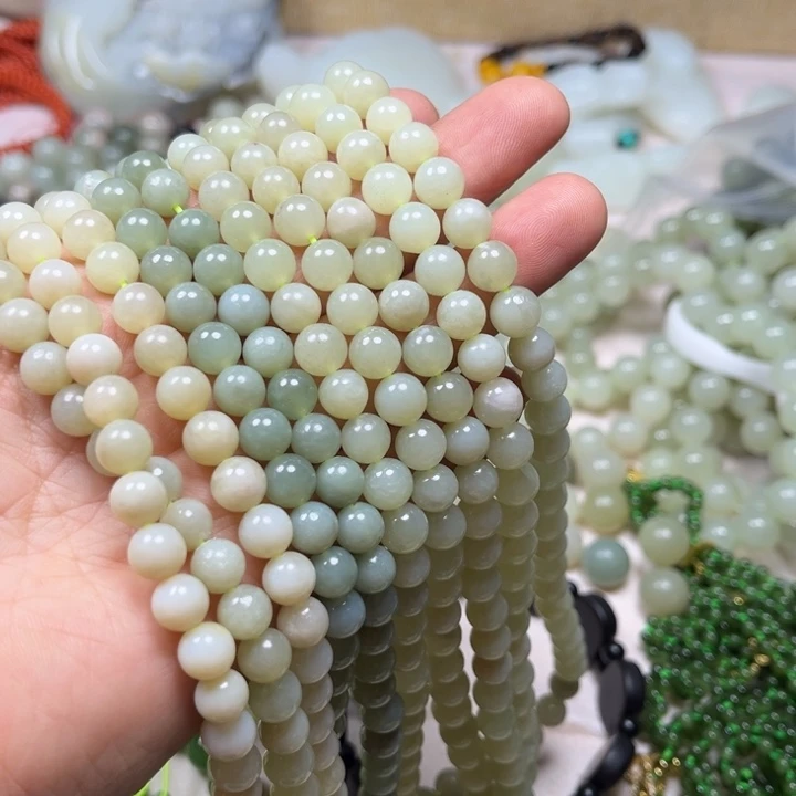 和田玉（糖玉）未镶嵌车挂