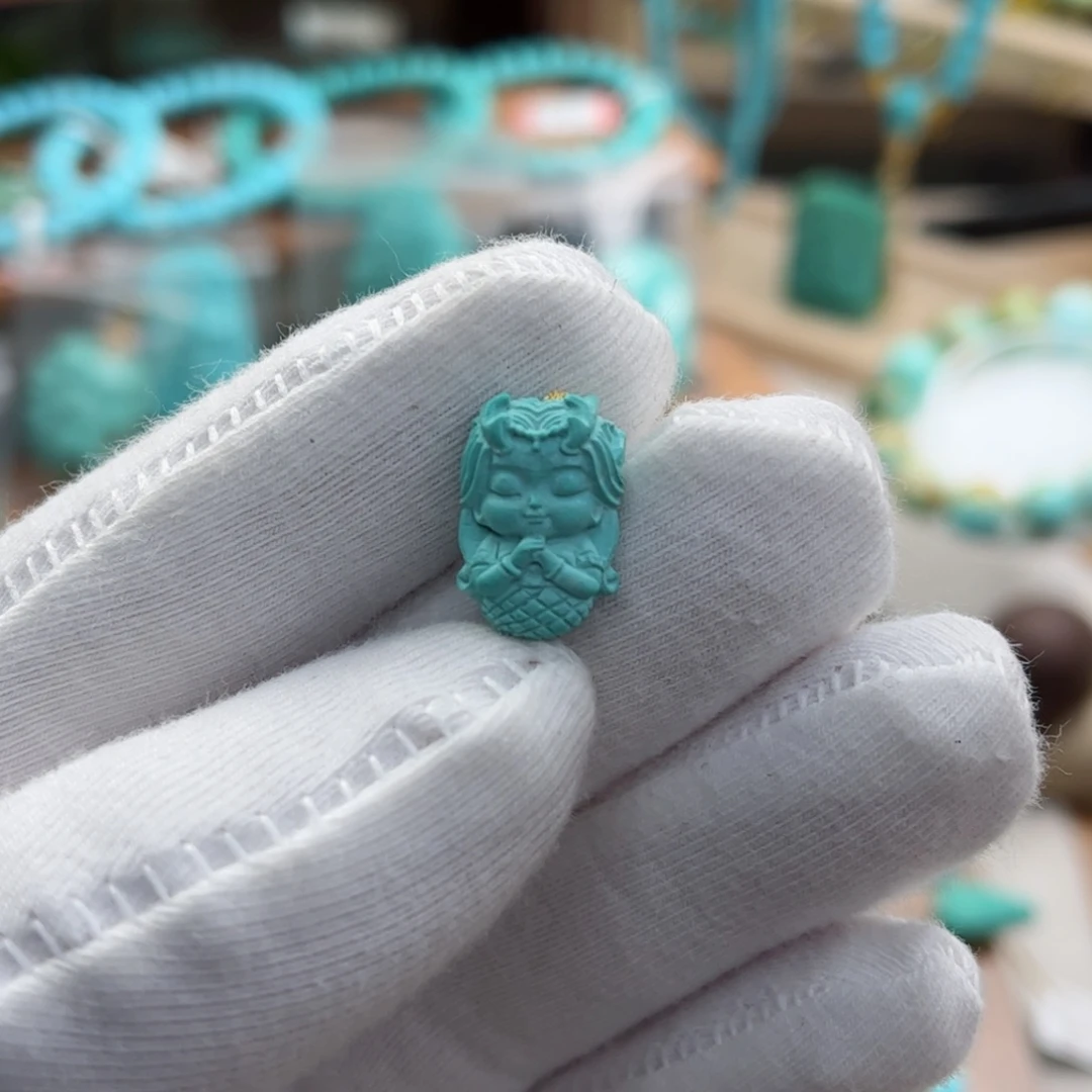 绿松石未镶嵌配饰