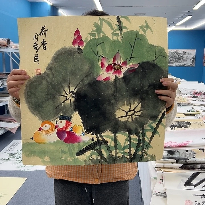 国画纯手绘作品图