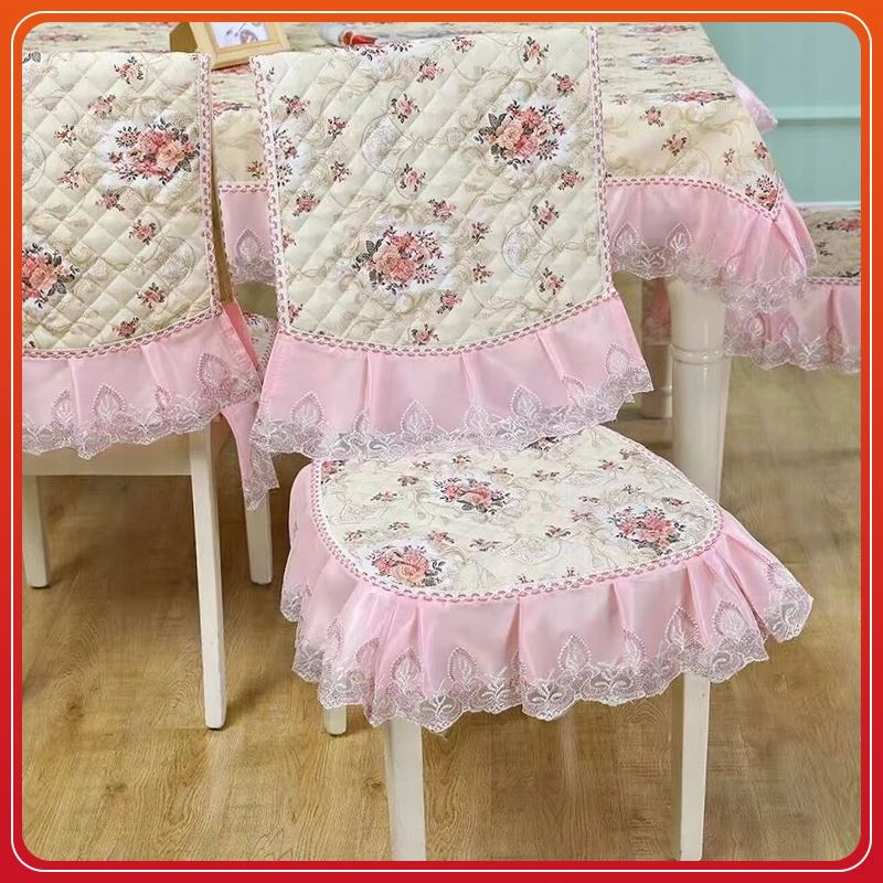 高档餐桌椅子套罩新款中式餐椅套桌布简约加厚餐椅垫椅套通用