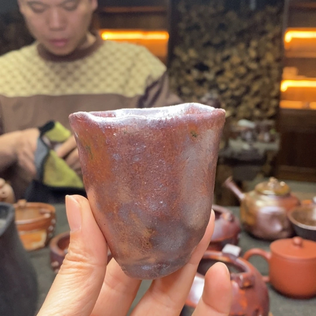 紫砂柴烧紫砂茶具