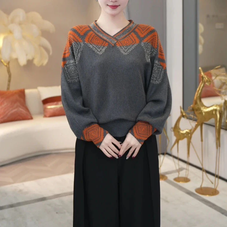 针织上衣女2025新款爆款内搭女秋冬可外穿高级毛衣女新款过年衣服