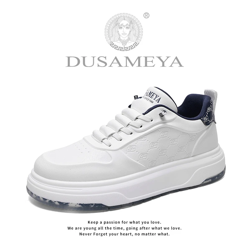 《年底降价》杜莎米娅男士冬季款透气潮鞋百搭轻奢时尚运动鞋D6793