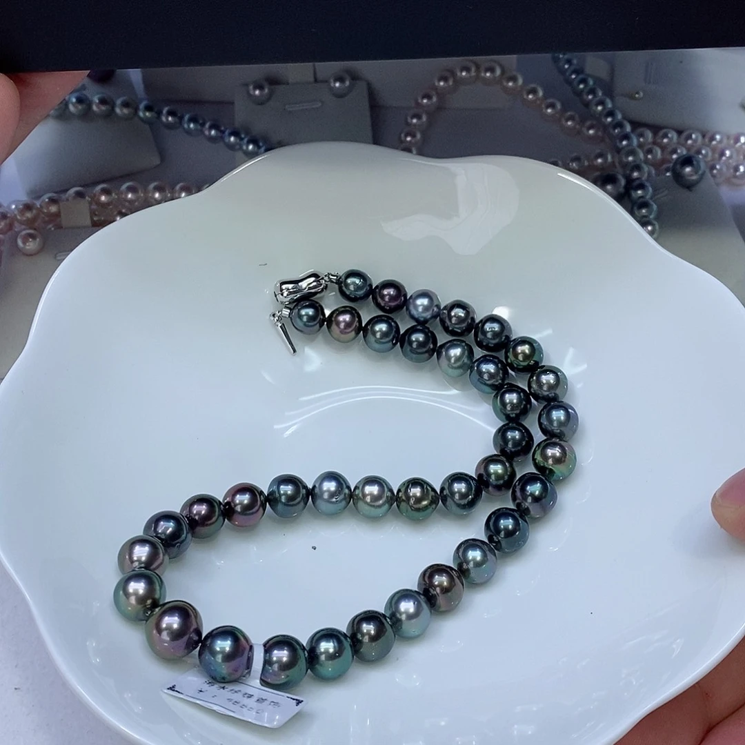 海水珍珠颈饰银S925镶嵌