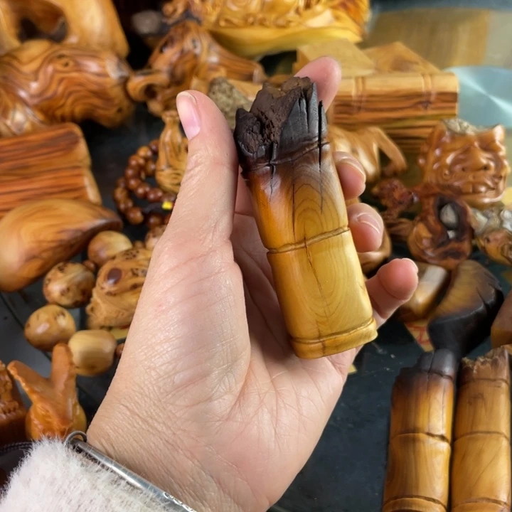 崖柏雷击茬头竹节