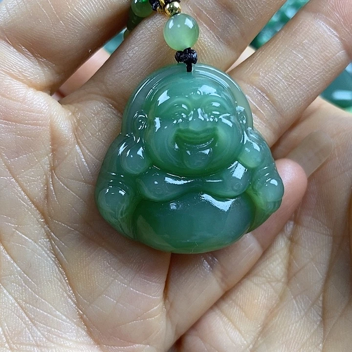 吊坠(不含链)未镶嵌和田玉（碧玉）34