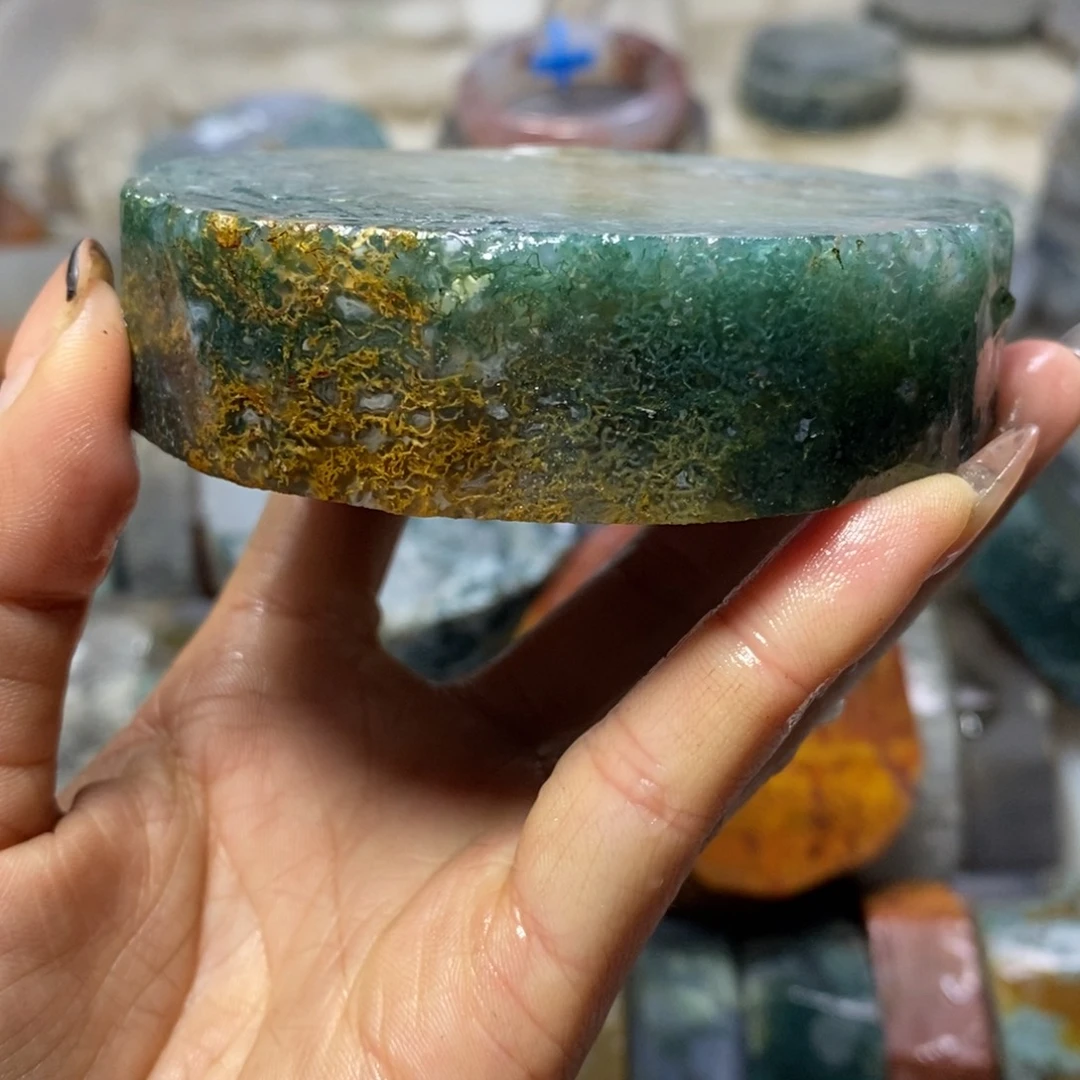 定制玛瑙心**成定制58口手镯