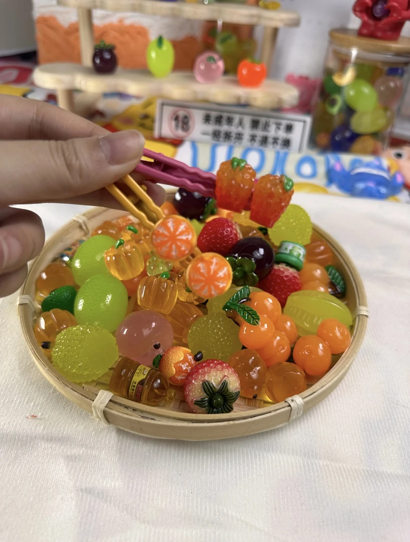 小果【对对碰+许愿+天选】仿真水果萌粒盲袋DIY