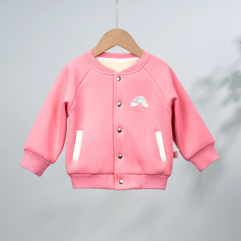 T151-T200---儿童春秋休闲洋气时尚加厚刺绣外套