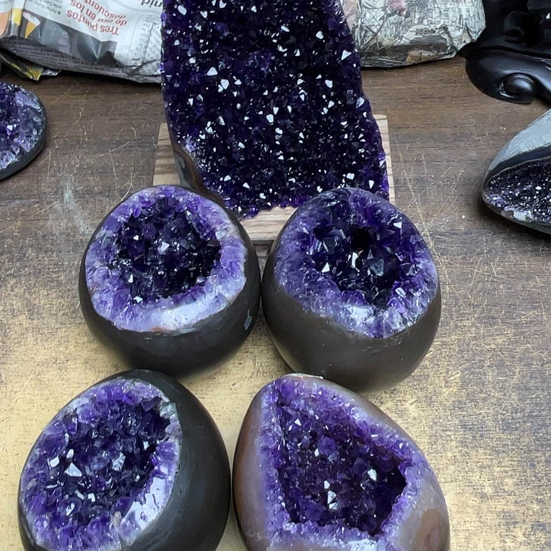 上***水大型摆件（非配饰）紫晶未镶嵌