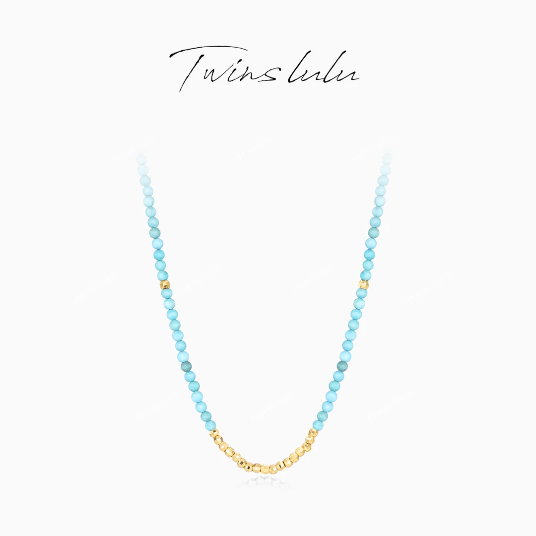 TWINS LULU 简约气质氛围感小圆珠项链TSJ8023