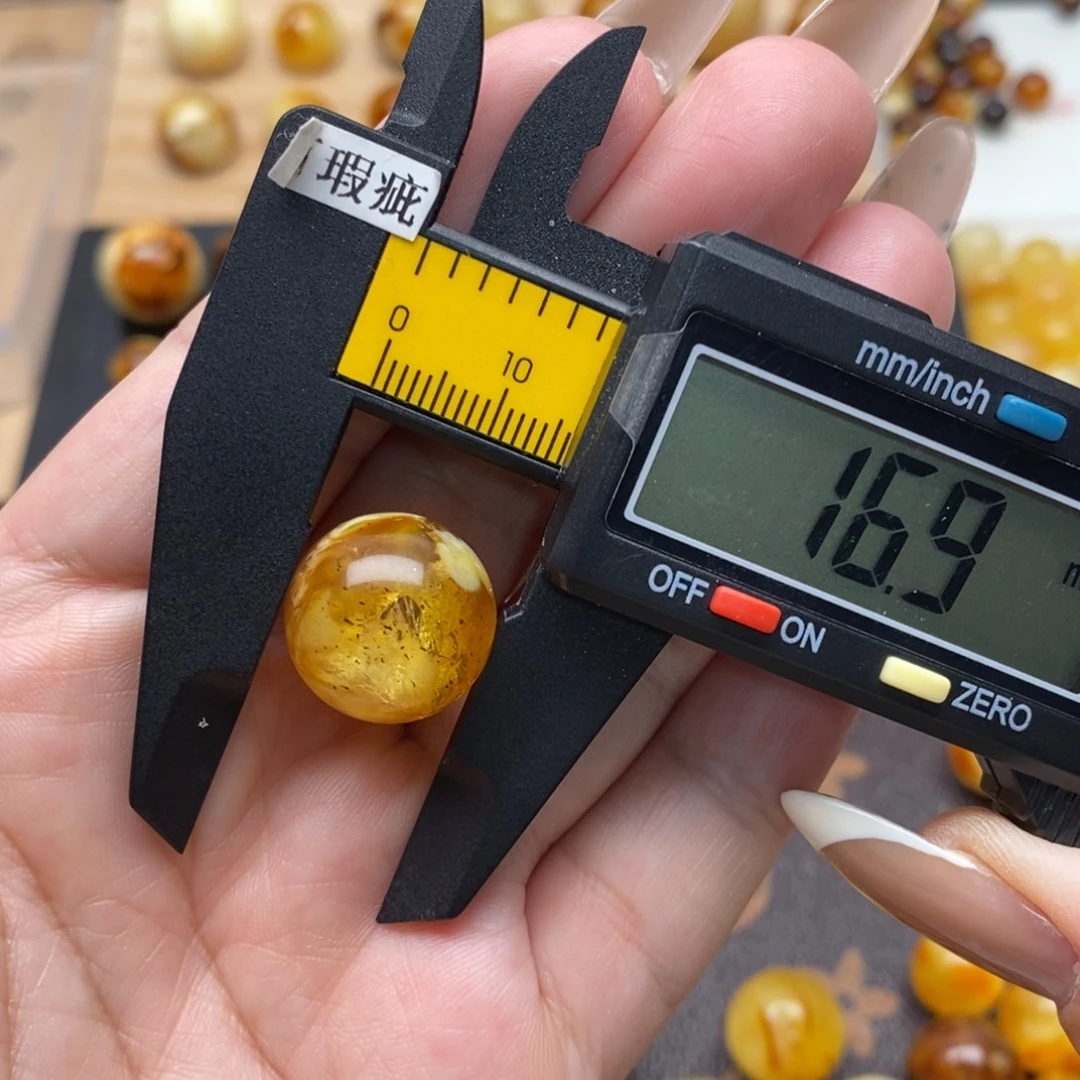 琥珀未镶嵌珠宝奇石蜜蜡1236