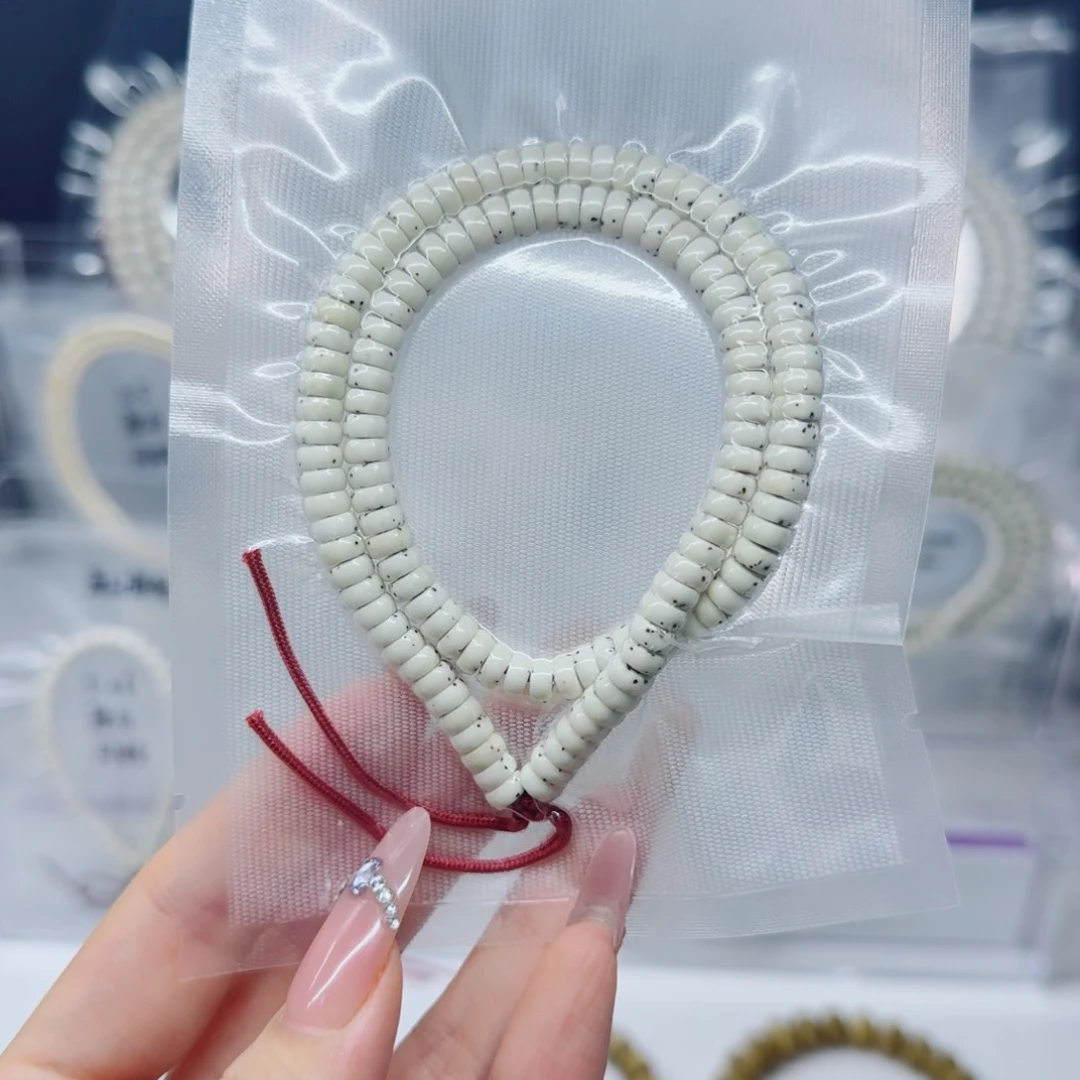 星月菩提吊坠6*3原白药片