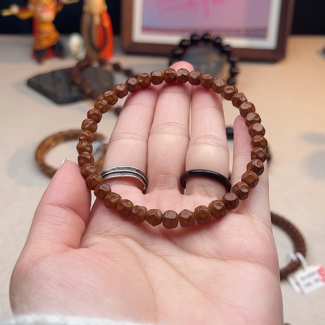 紫金鼠手串6.5鼠尖纯肉无相