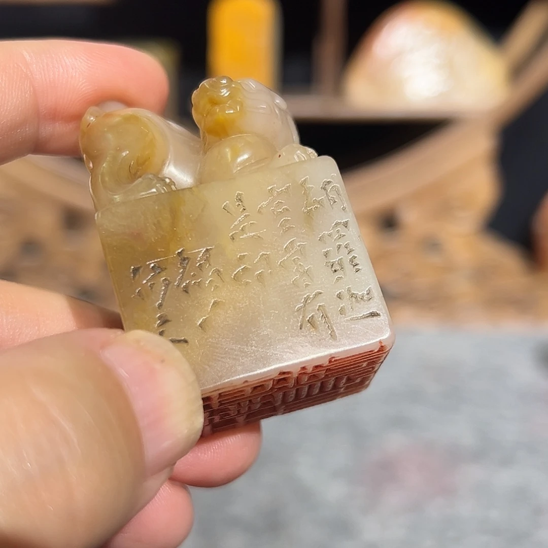 寿山石印石是是是山山水水