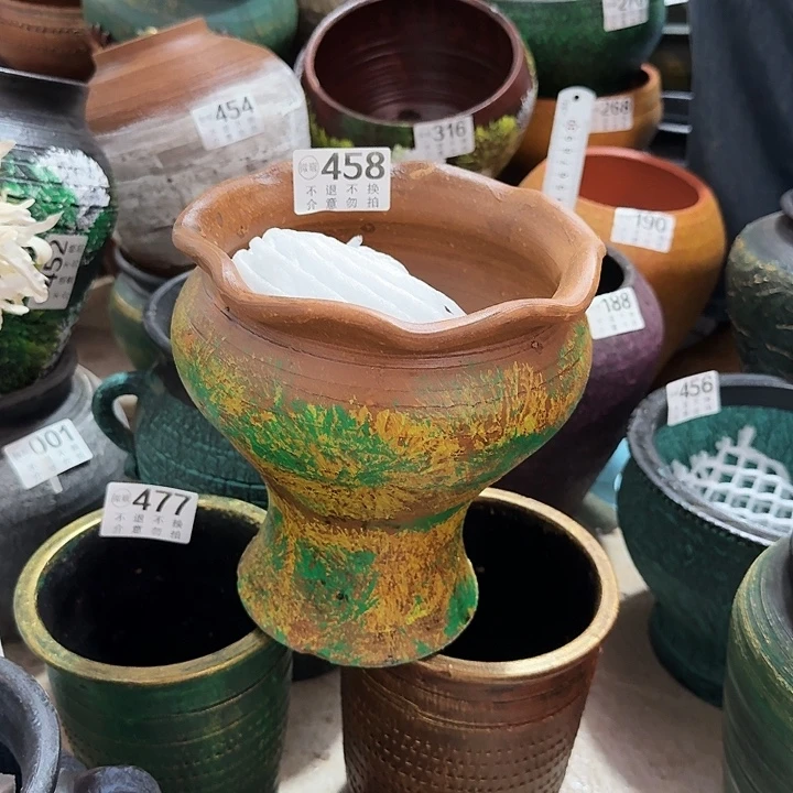 彩绘花边458高度19口径18