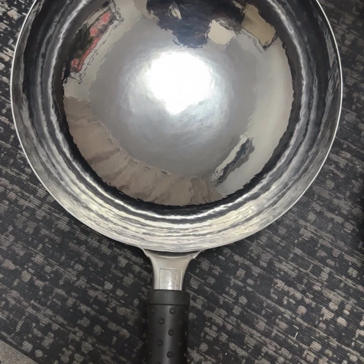 用***4熟铁手工锻打铁锅32