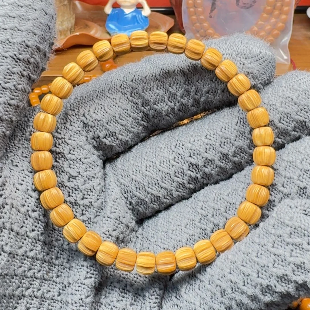 手串/手链橄榄核6.4老挝核尖复刻百香单圈