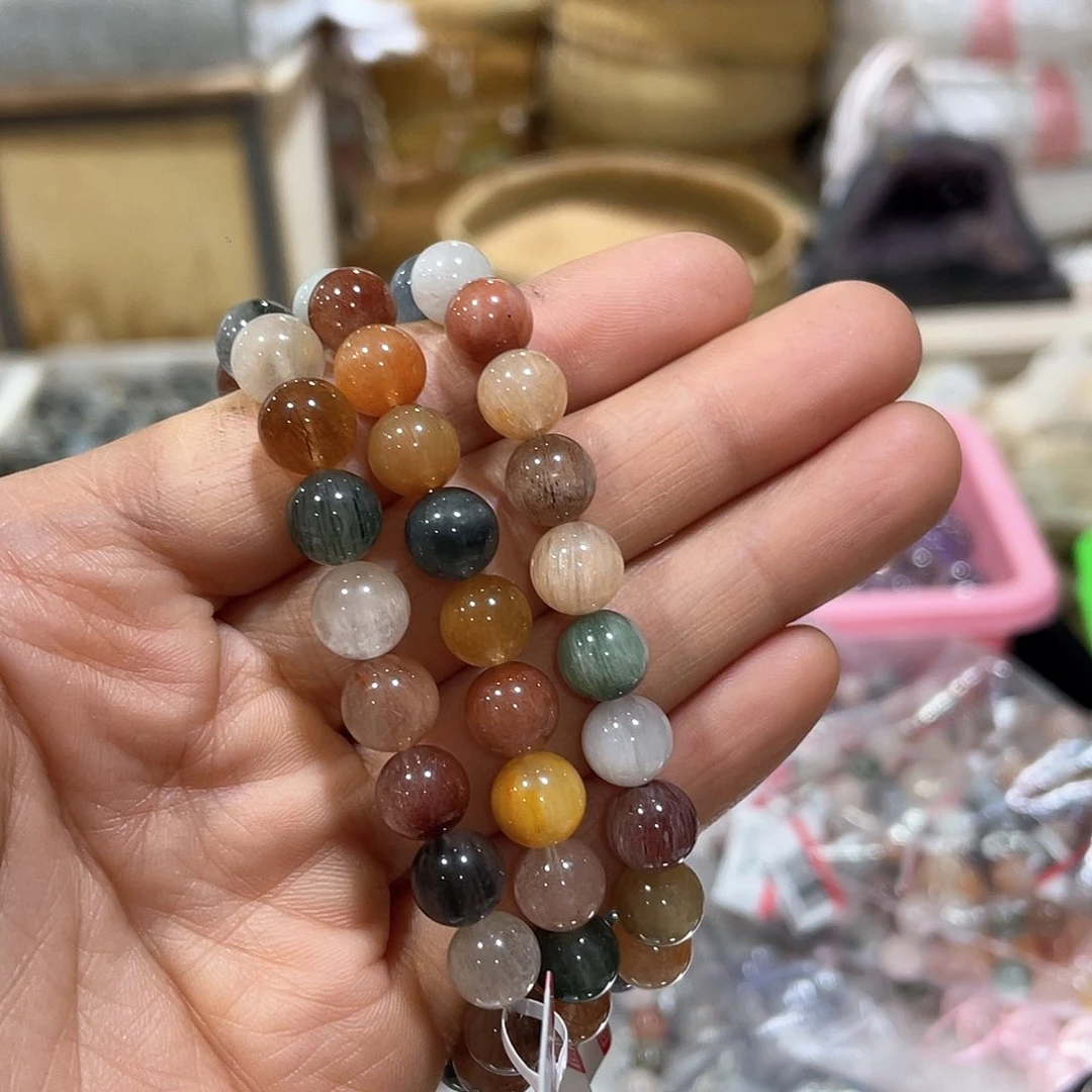 水晶手串8m l未镶嵌多样性发一条t m 1026