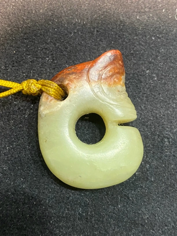 河磨奇石猪龙型件