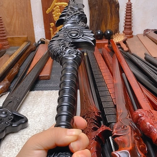 紫光檀木木一米龙雀