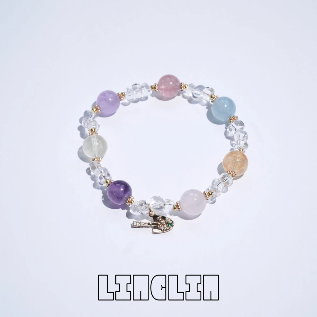 【有求币应】10咪多宝手串 天然水晶原创设计款 多样性发货 J1B