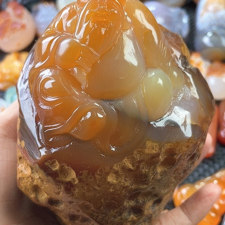未镶嵌天然玛瑙/玉髓