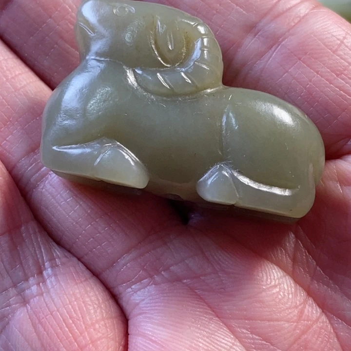 茶室用品茶宠摆件平*人