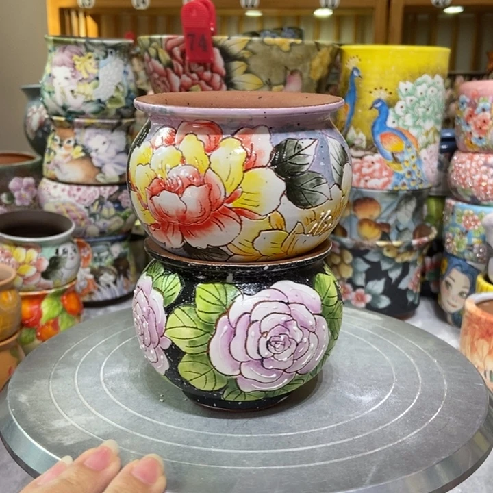景德镇艺术手绘作品
