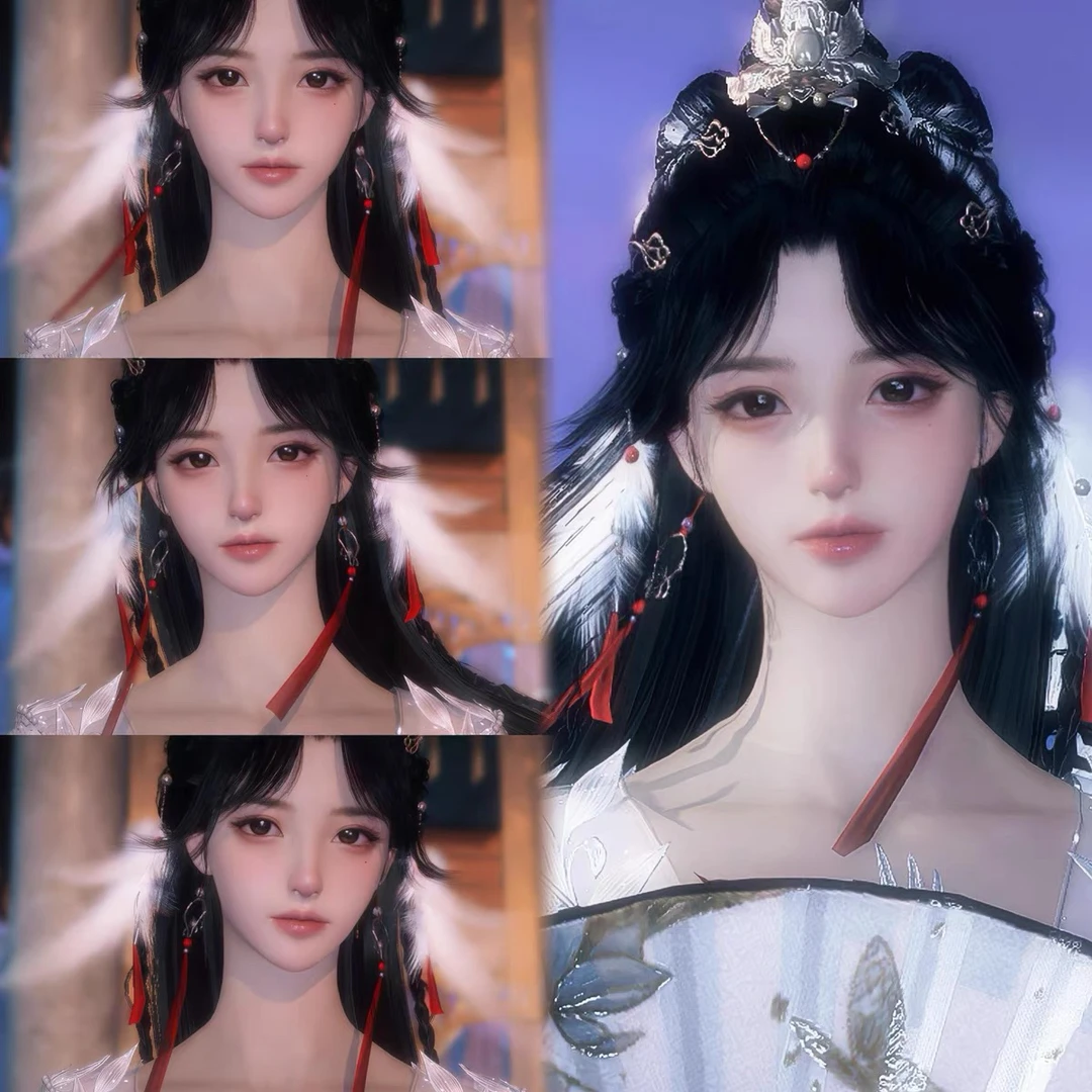 传说中美貌与武力并存的师姐 燕云十六声端游手游通用女捏脸