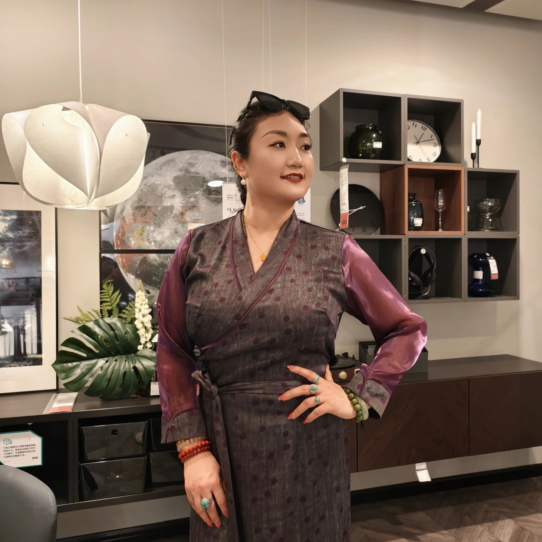 华裳逸韵系列 西藏服 夏季 民族服装