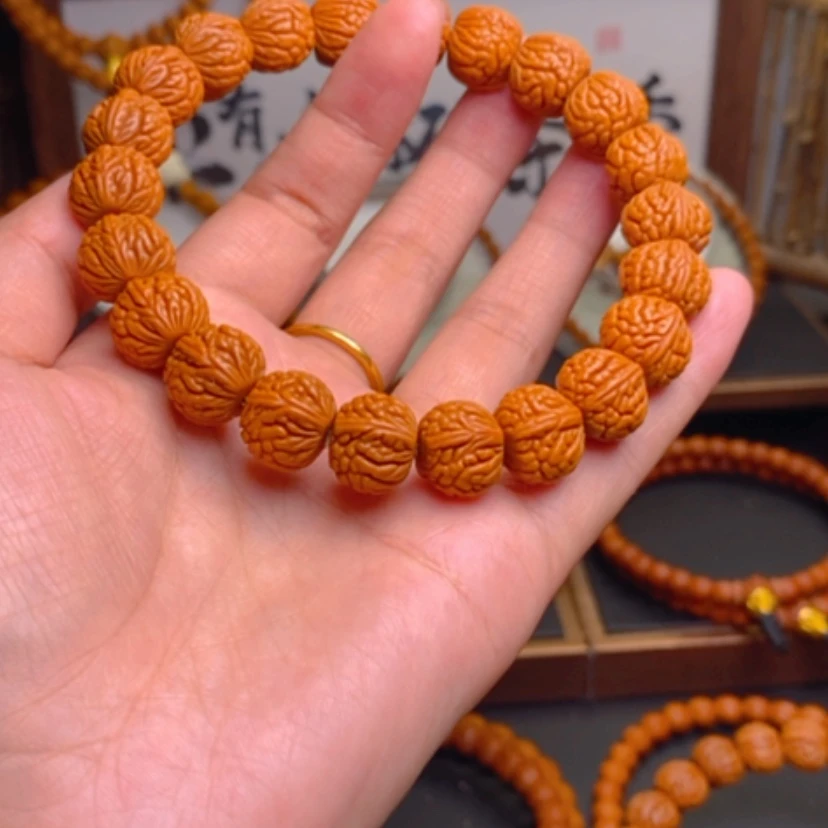 【闪购商品】手串桃核龙纹桃核