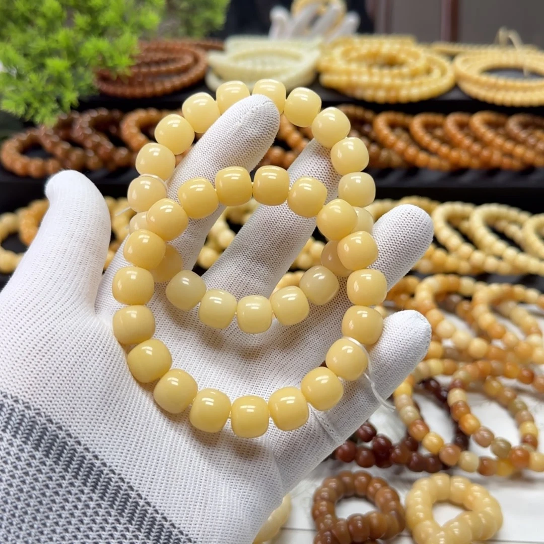 手串菩提根/象牙果12*13精工 10年