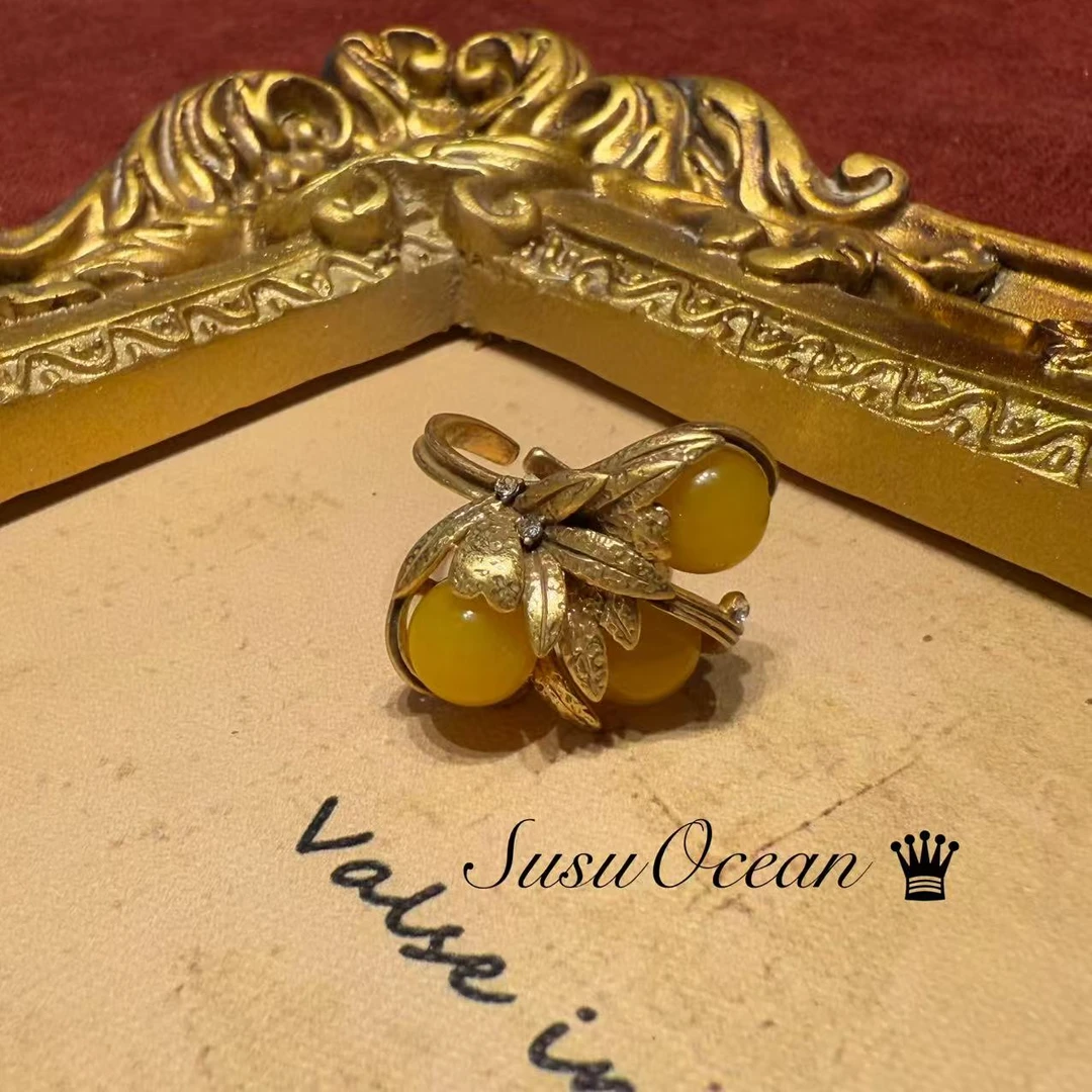 铜合金仿水晶戒指 【1224】SusuOcean经典珍藏