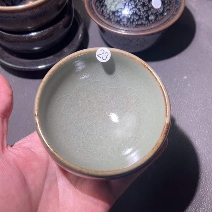茶盏这个时候才开始准备好