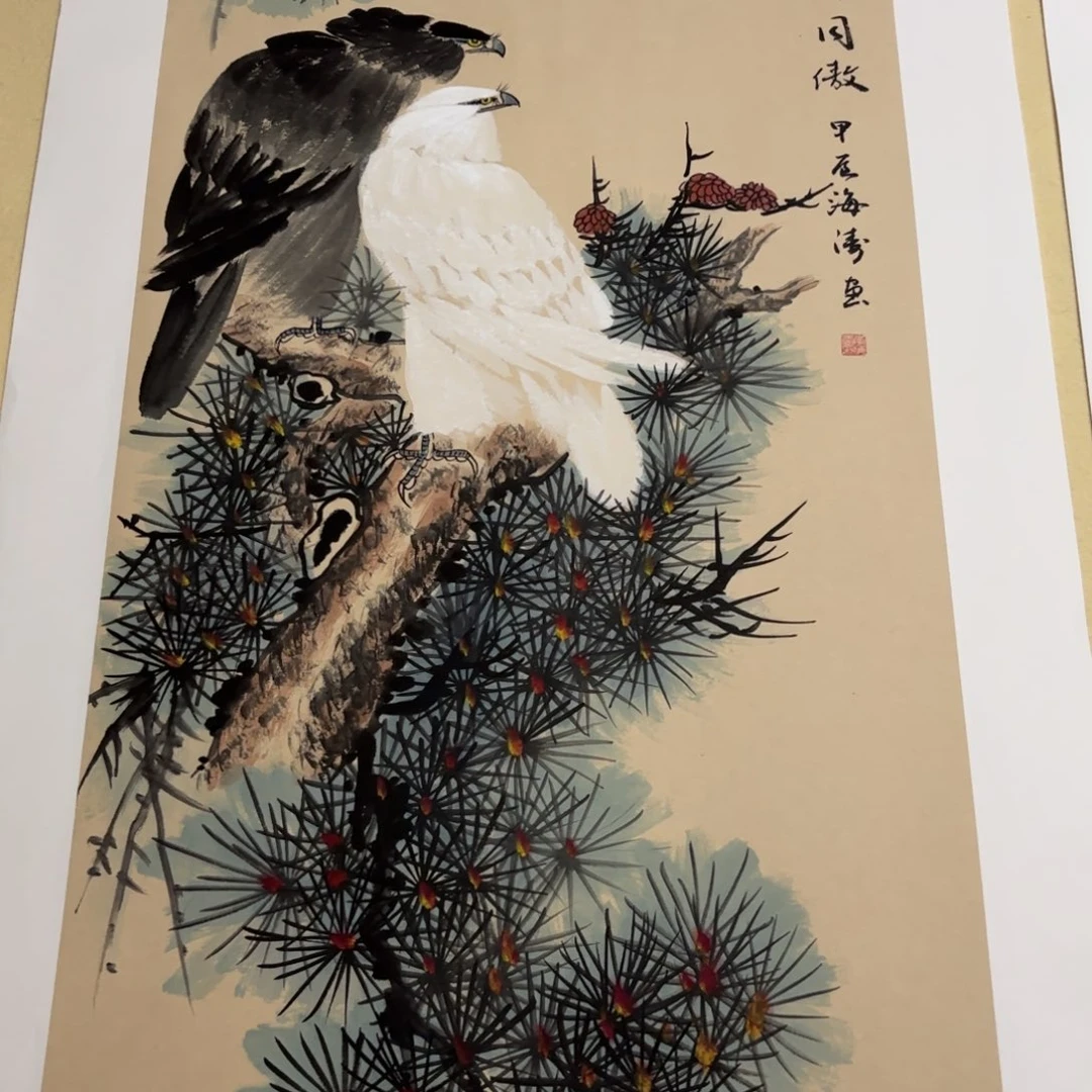 国画国画山水花鸟精品作品