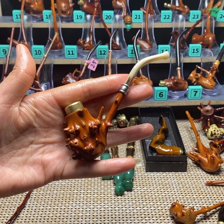 重***生香榧木檬子木烟斗。。。。。。。。。