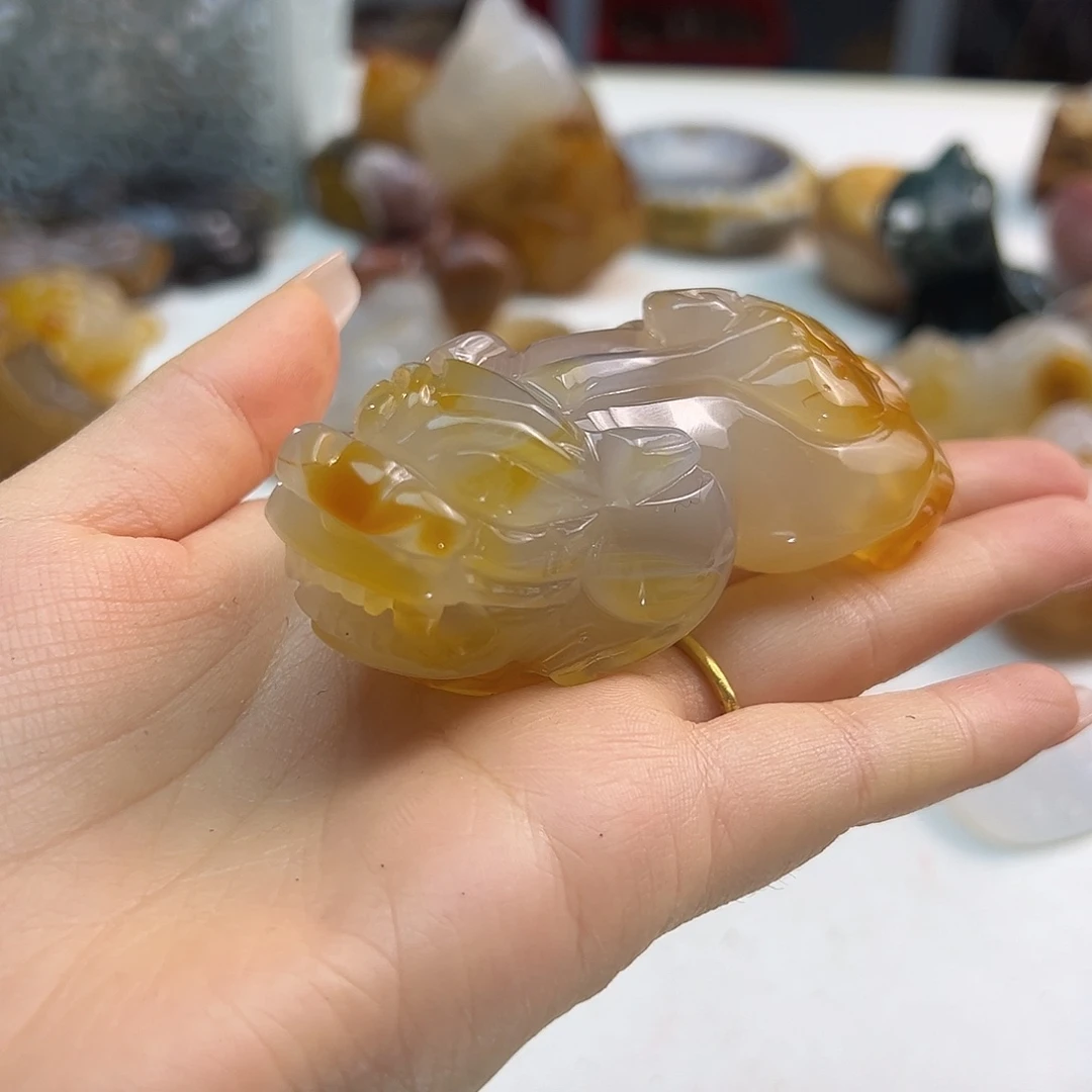 玛瑙/玉髓未镶嵌项链