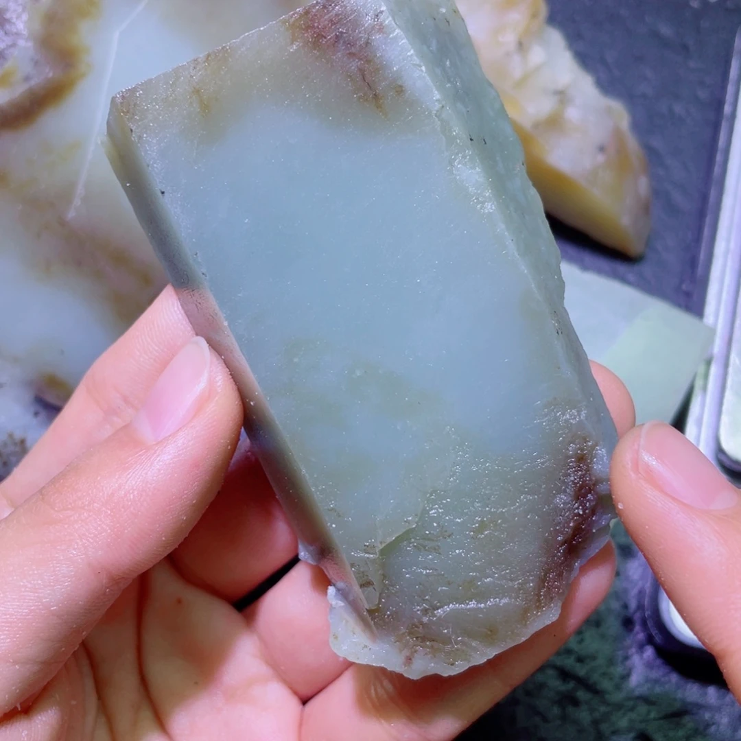 和田玉未镶嵌珠宝半成品