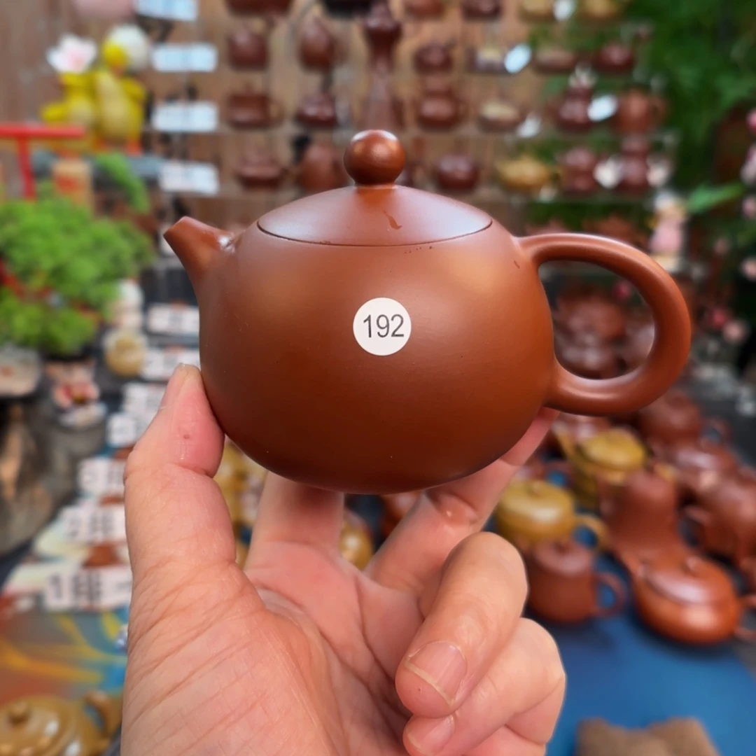 茶壶朱泥朱泥茶壶微瑕150c