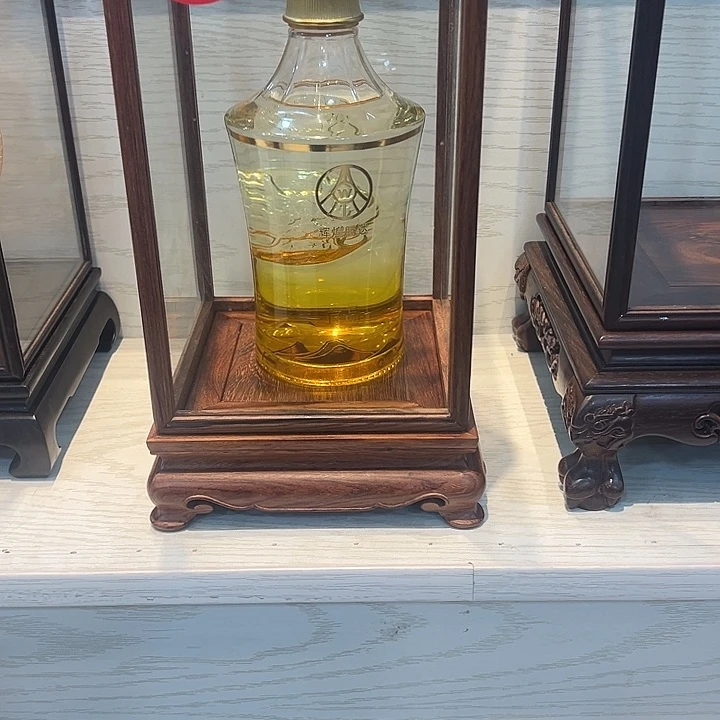 红酸枝木类哥****说红酸枝巴里黄檀玻璃罩155