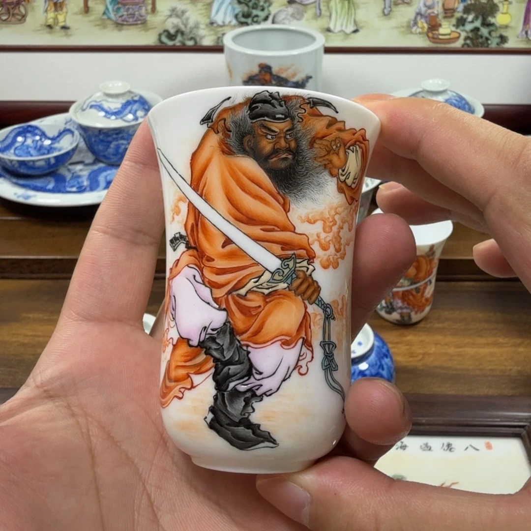 心***香全手工全手绘陶瓷