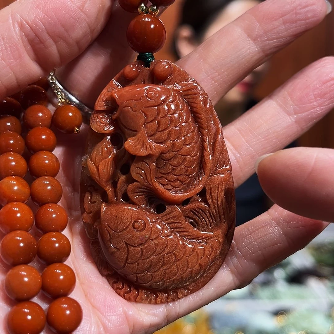 岫玉未镶嵌毛衣链