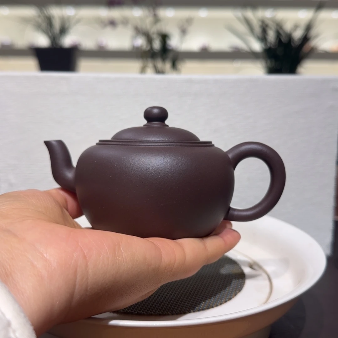 用***5茶壶紫砂四号井底槽青鸣远致和