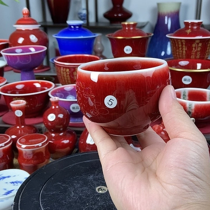 陶瓷景德镇名陶坊原矿郎红