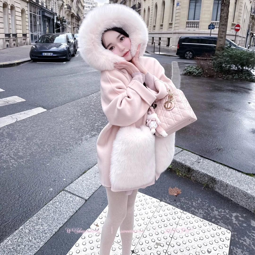 小姨妈yoobaby苏黎世milady.Vincuna.fluffy110支超细美丽奴大衣