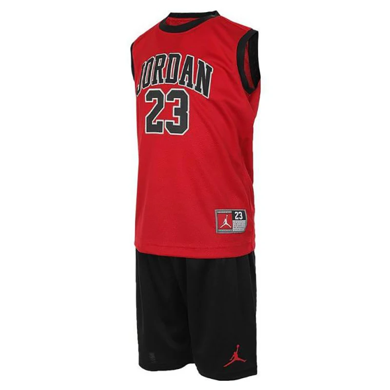 【耐克专属】NIKE耐克小童背心/短裤短袖套服JD2422048PS-006