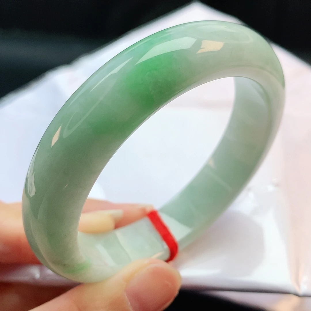 未镶嵌手镯翡翠57圈口080054